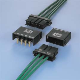 JFA connector J4000 Series (W to B 6.35mm pitch)