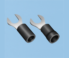 Fork tongue terminal (X-type, Vinyl-insulated)