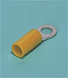 Ring tongue terminal (R-type, Nylon-insulated) (straight)