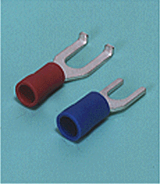 Spade tongue terminal (A-type/B-type, Vinyl-insulated) (flared)