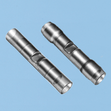 Window type butt splice (CW-type, Nylon-insulated with copper sleeve)