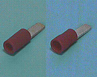 Blade terminal (AF-type Vinyl-insulated with copper sleeve (straight, flared))