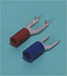 Spade tongue terminal (A-type/B-type, Vinyl-insulated) (straight)