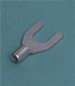 DIN terminals/splices Spade tongue terminal Non-insulated